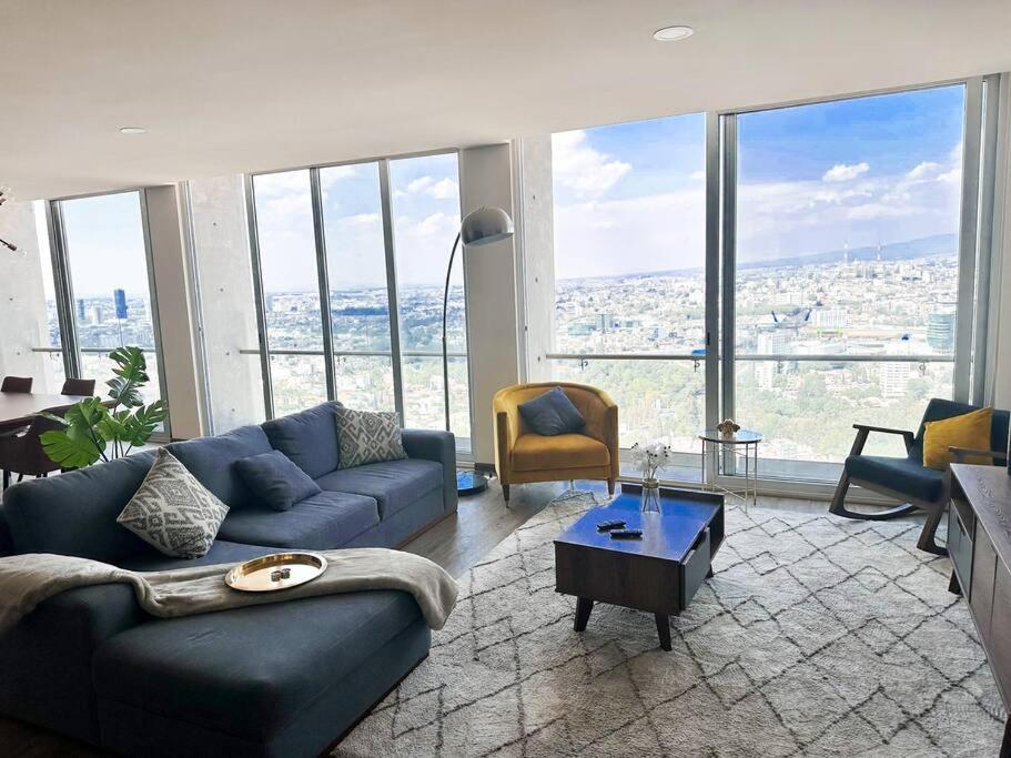 Luxury 3Br Apartment W Pool, Spa & Stunning Views Puebla Ngoại thất bức ảnh
