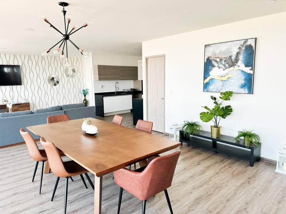 Luxury 3Br Apartment W Pool, Spa & Stunning Views Puebla Ngoại thất bức ảnh