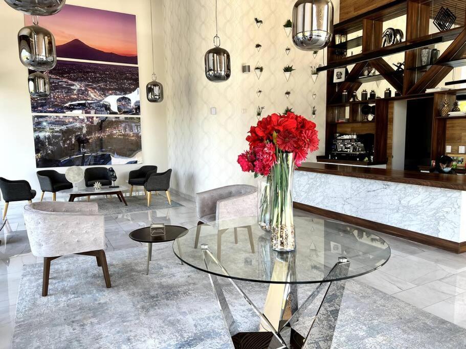 Luxury 3Br Apartment W Pool, Spa & Stunning Views Puebla Ngoại thất bức ảnh