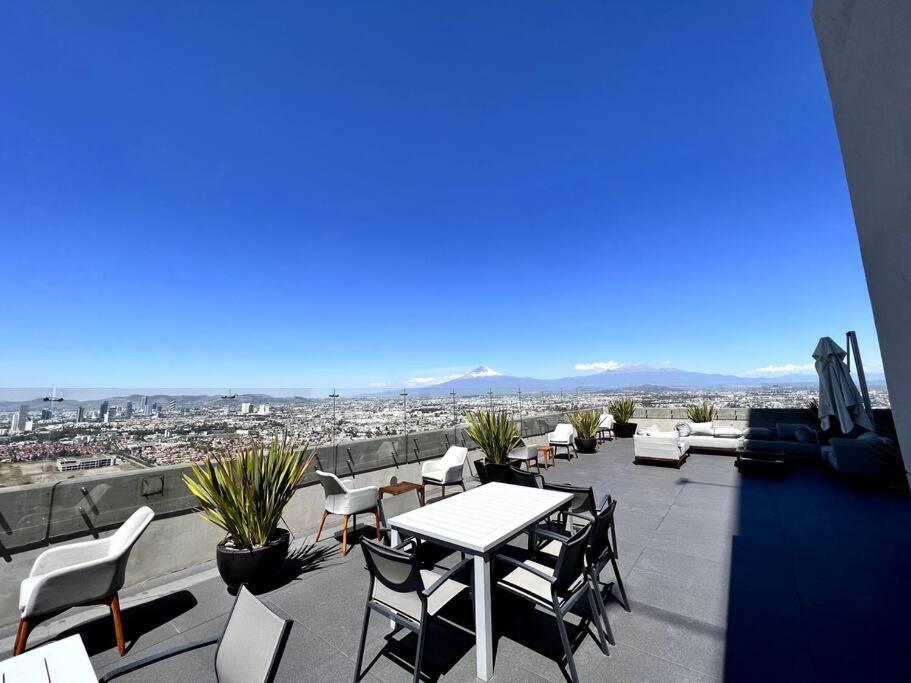 Luxury 3Br Apartment W Pool, Spa & Stunning Views Puebla Ngoại thất bức ảnh
