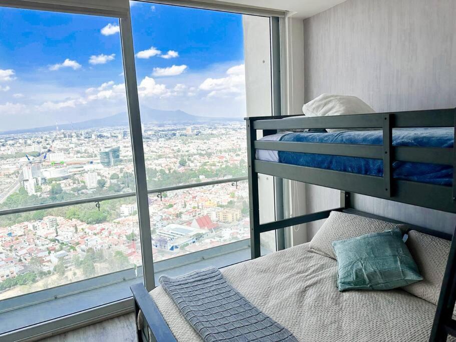 Luxury 3Br Apartment W Pool, Spa & Stunning Views Puebla Ngoại thất bức ảnh