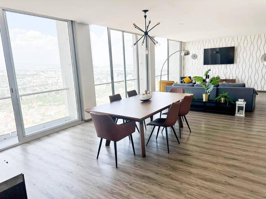 Luxury 3Br Apartment W Pool, Spa & Stunning Views Puebla Ngoại thất bức ảnh